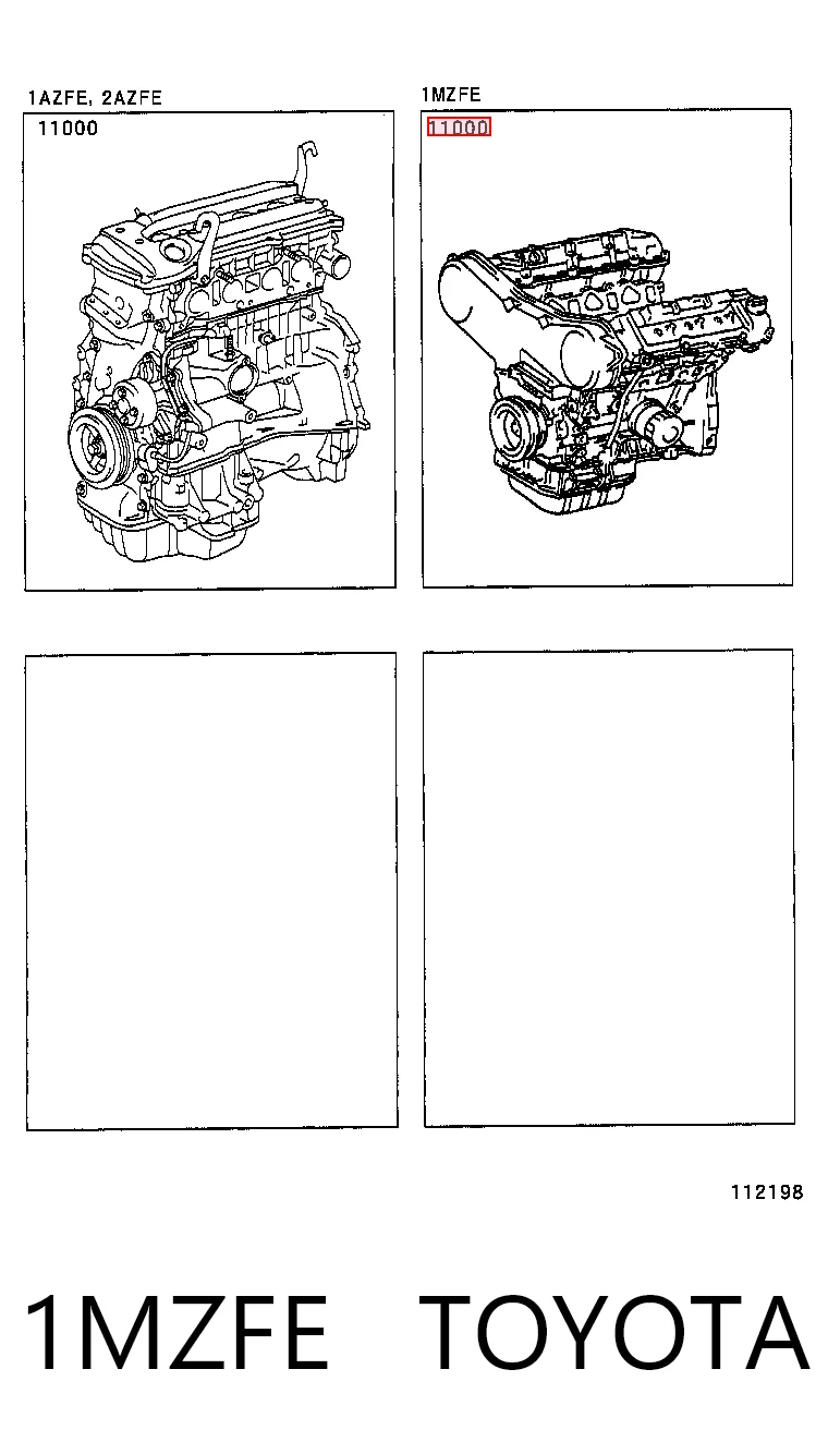 1MZFE Toyota Silnik w komplecie