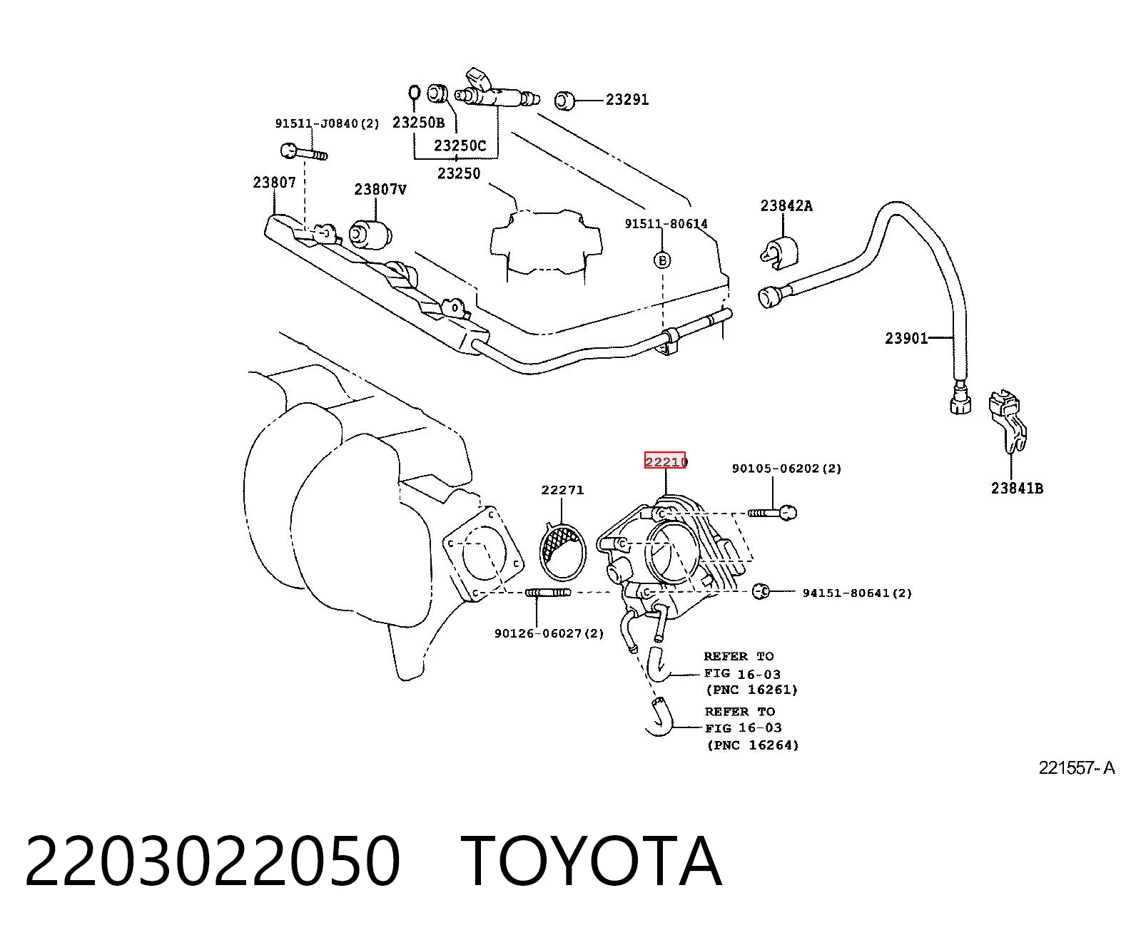 2203022050 Toyota