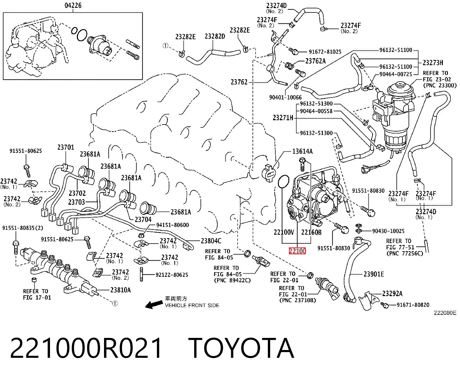 221000R021 Toyota