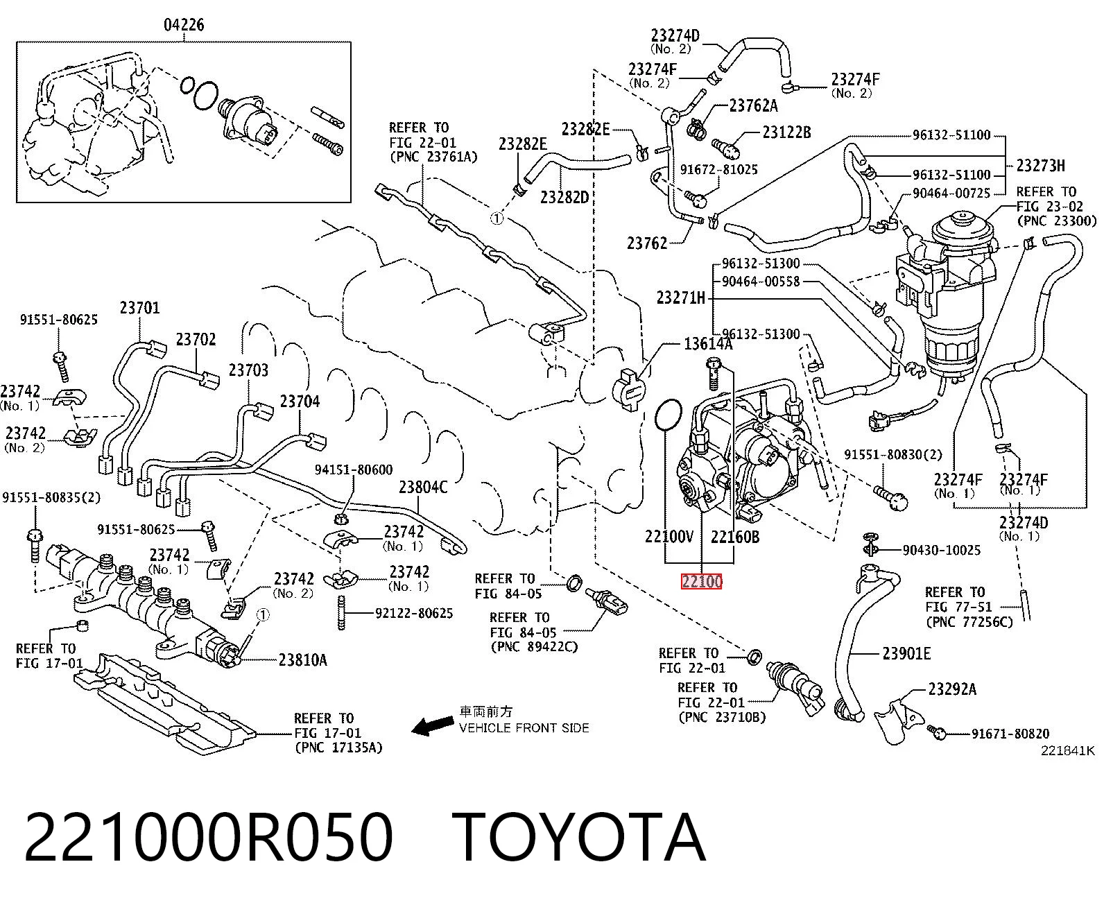 221000R050 Toyota