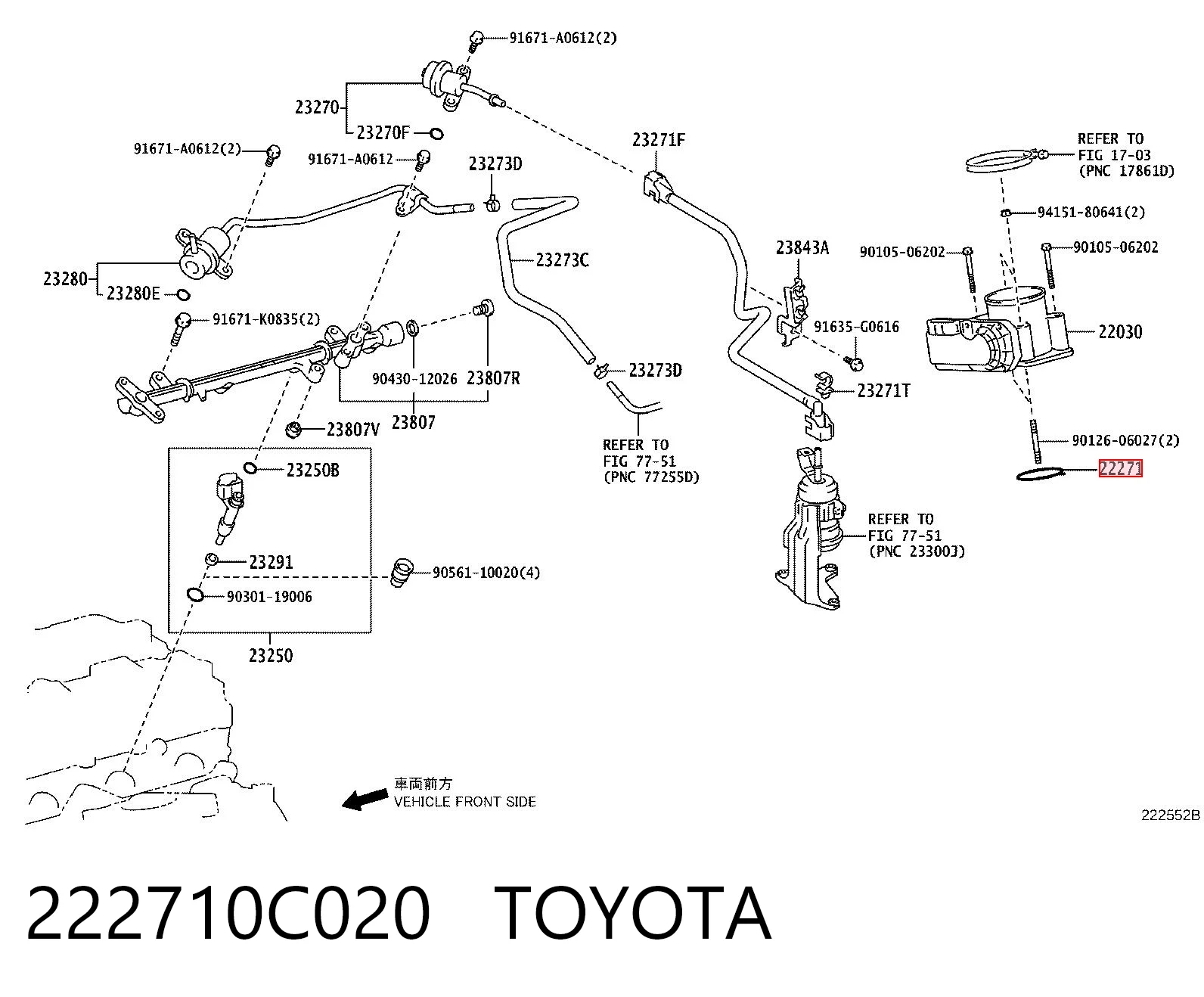 222710C020 Toyota