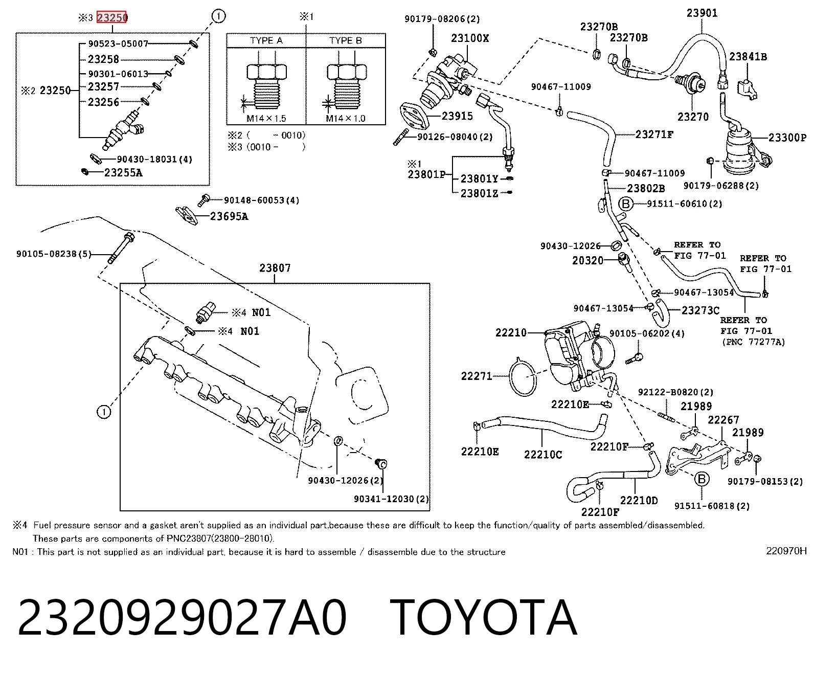 2320929027A0 Toyota