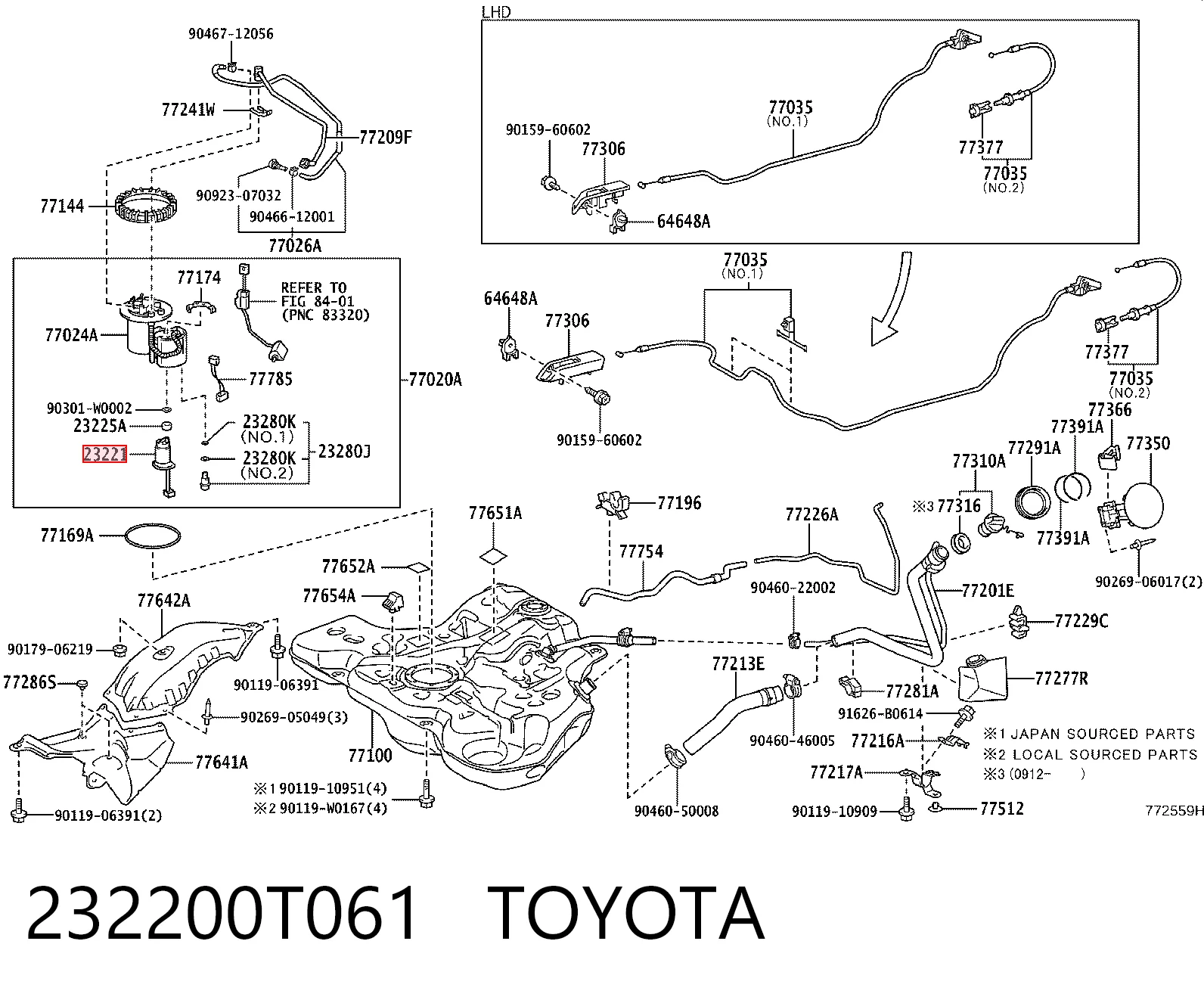 232200T061 Toyota