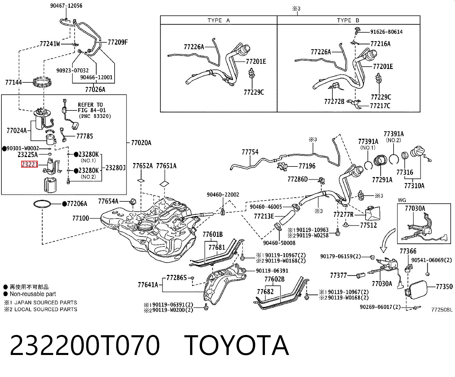 232200T070 Toyota