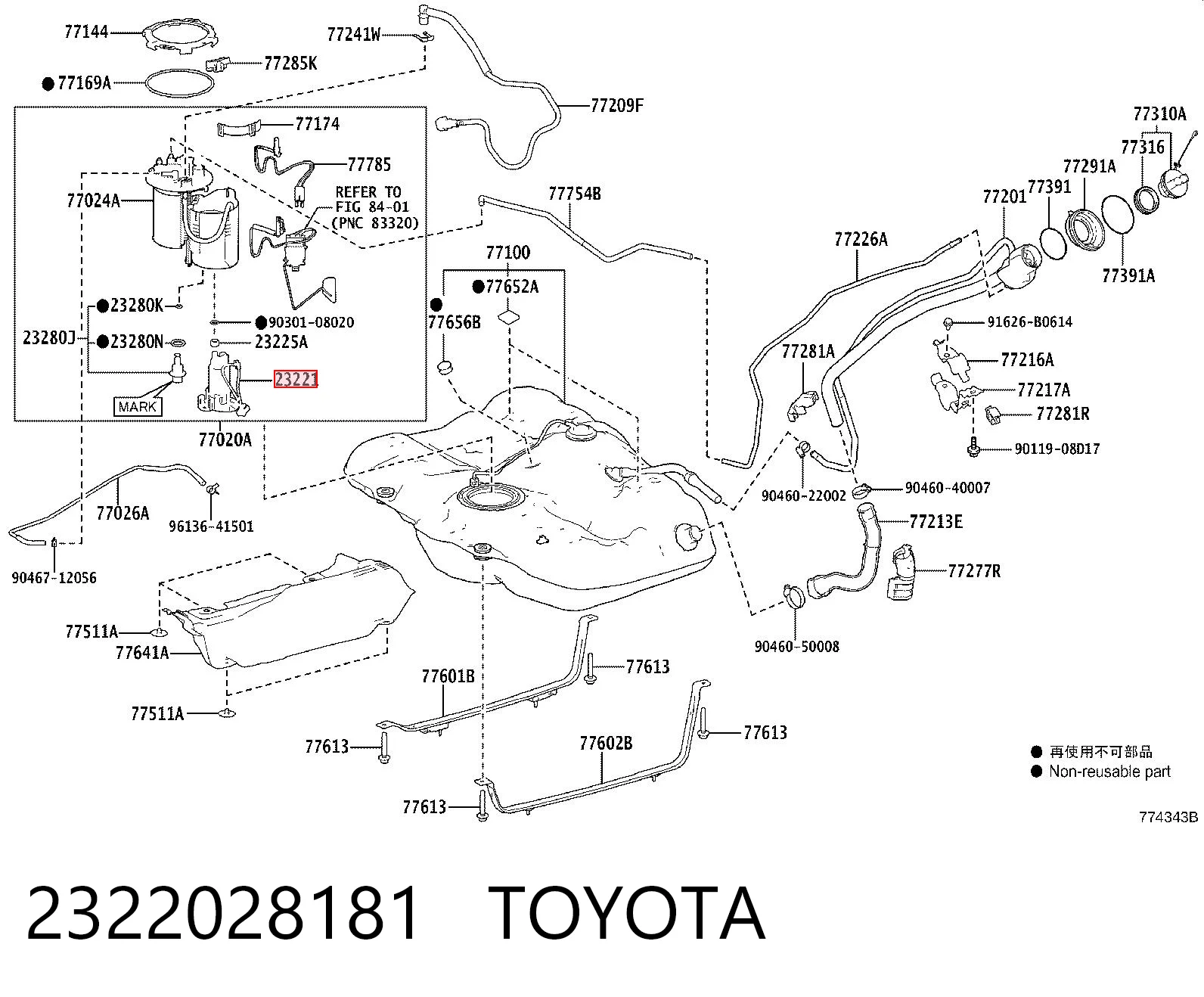 2322028181 Toyota