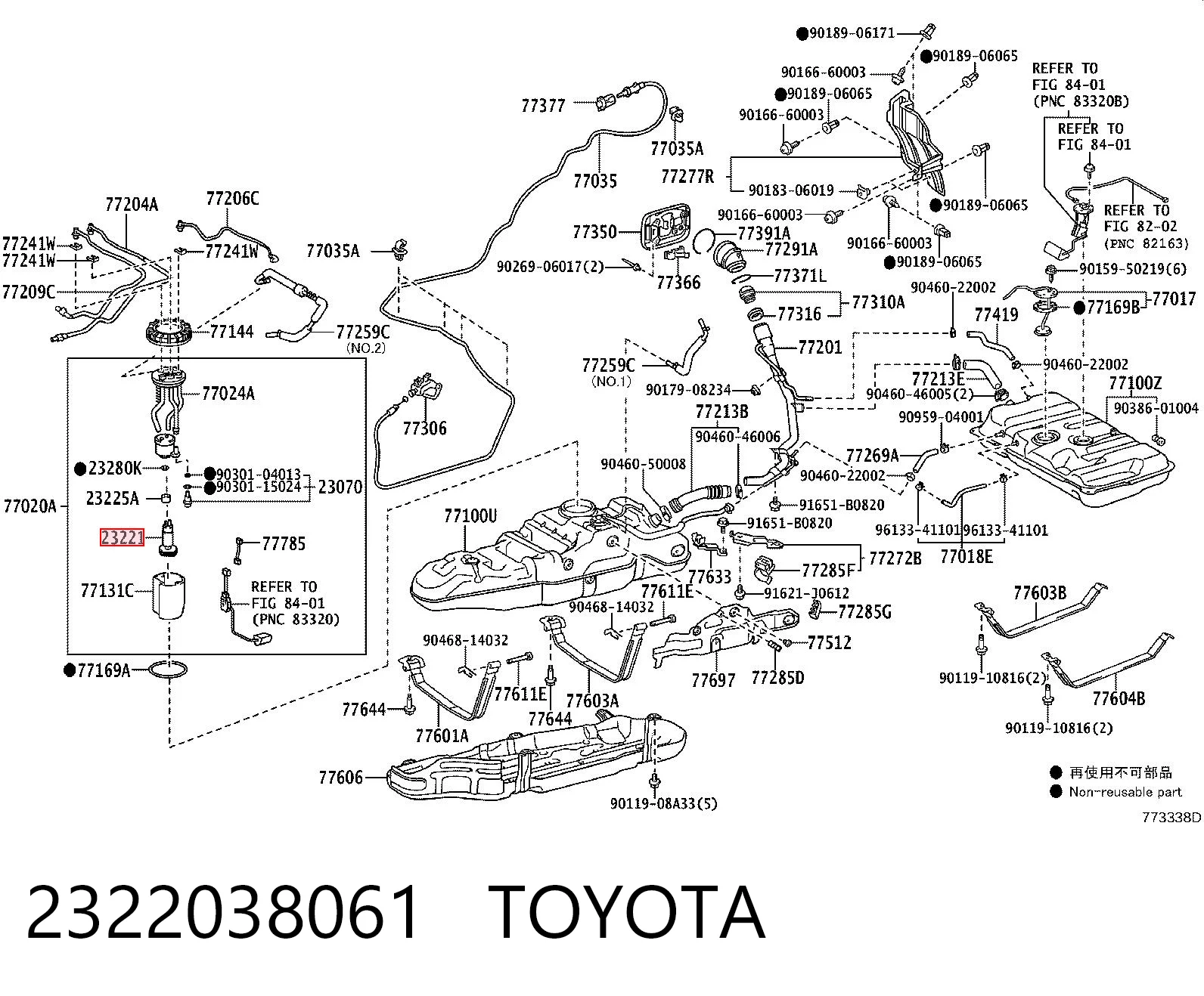 2322038061 Toyota