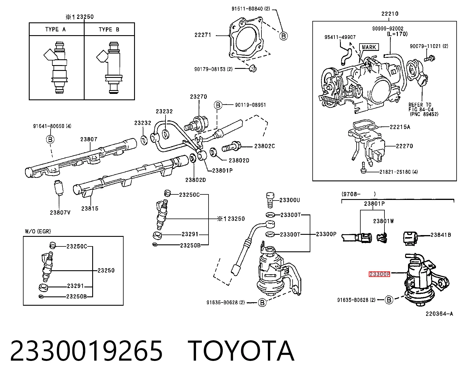 Filtr paliwa Toyota Camry IV sedana (V20) (1996 - 2001) cena, od 14,29 USD