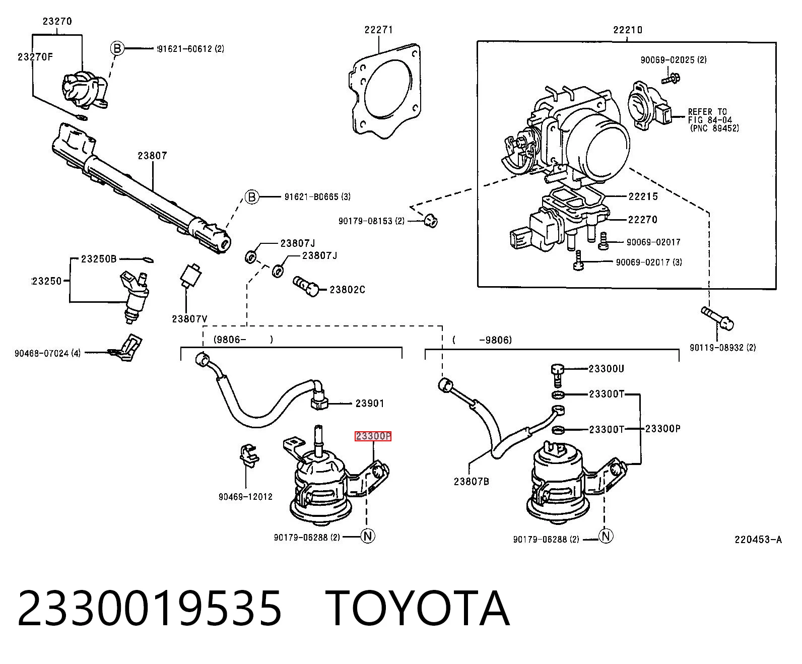 2330019535 Toyota