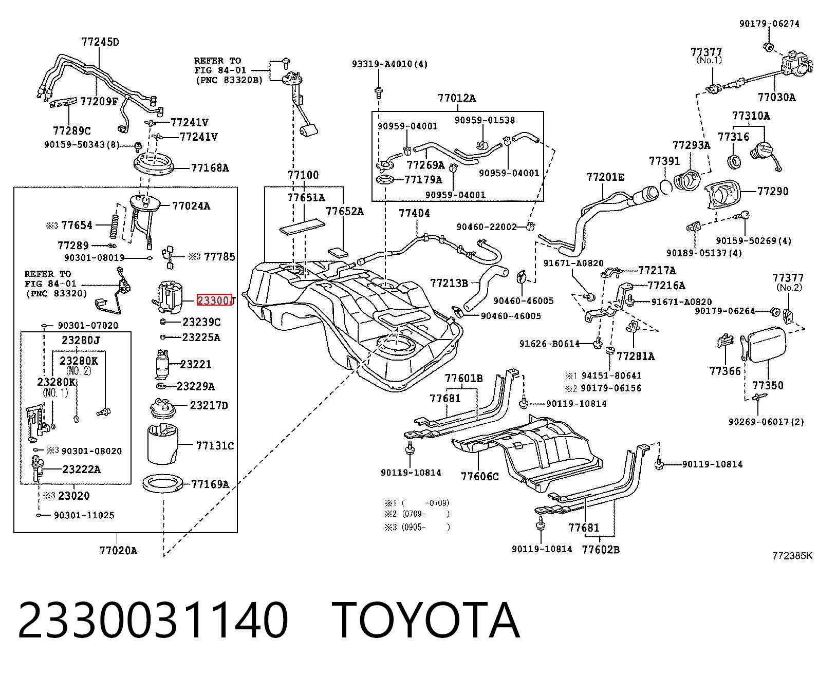 2330031140 Toyota