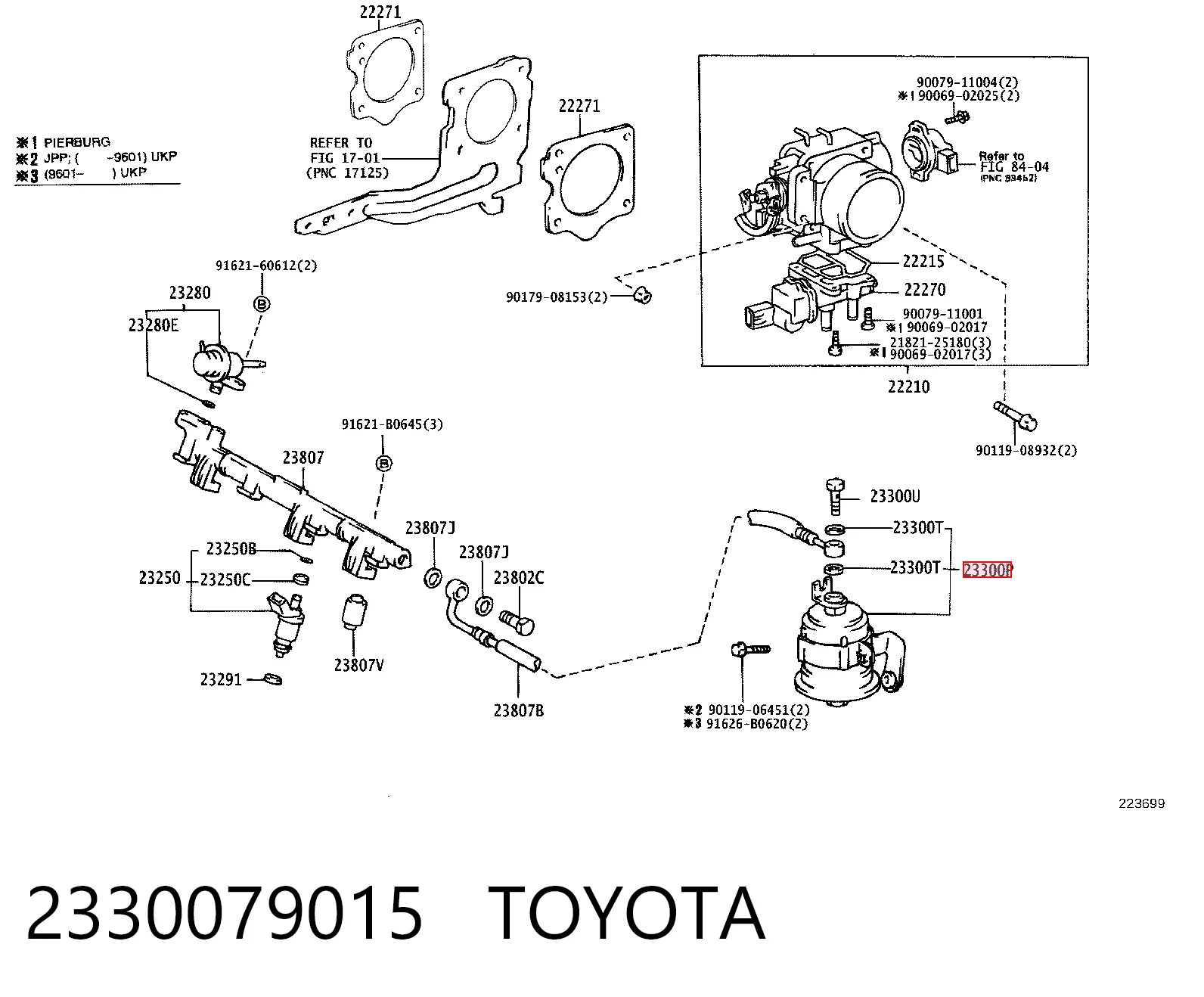 2330079015 Toyota