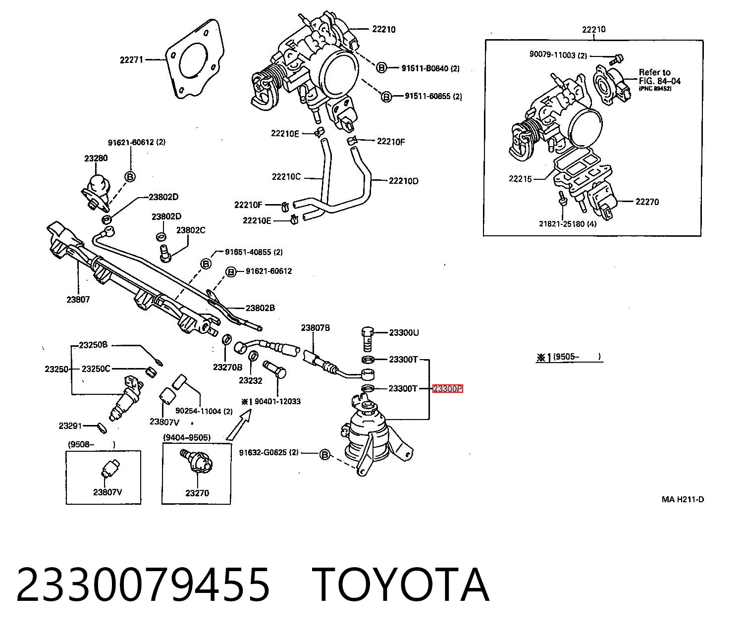 2330079455 Toyota