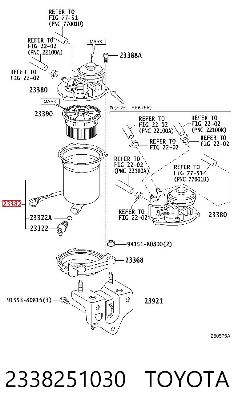 2338251030 Toyota