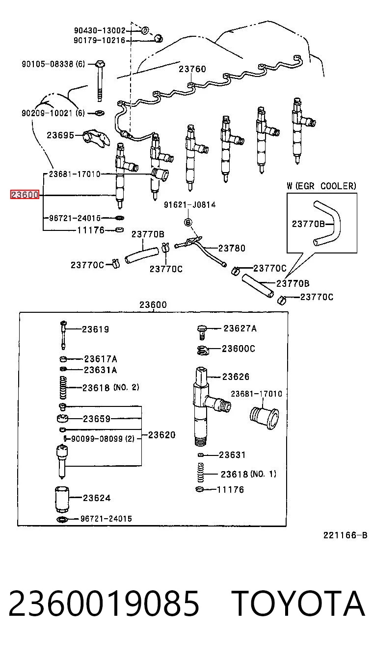 2360019085 Toyota