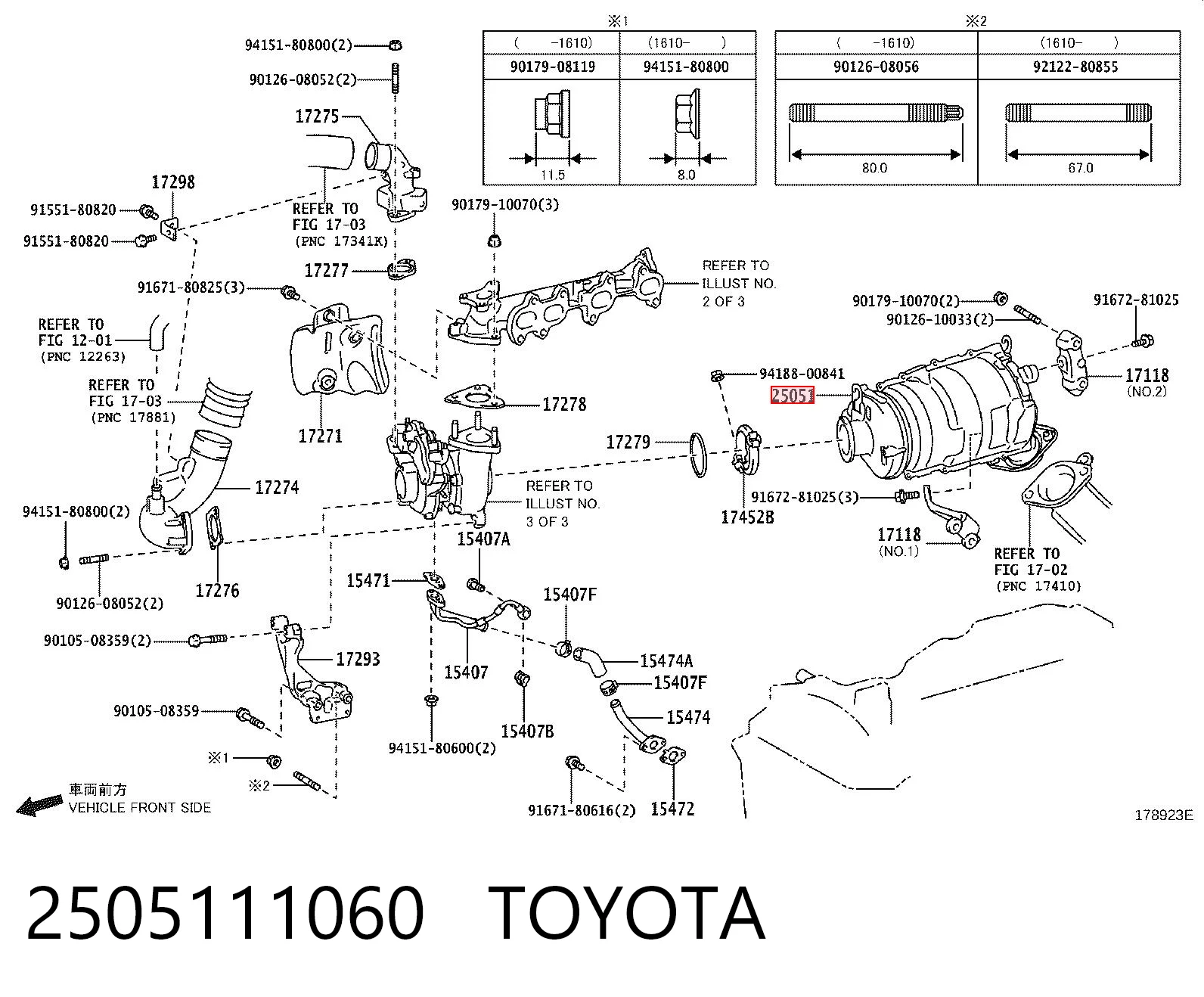 2505111060 Toyota