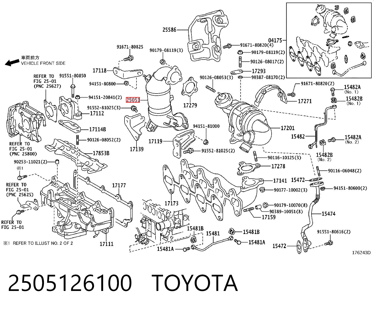 Konwerter-katalizator do Toyota RAV4 A4