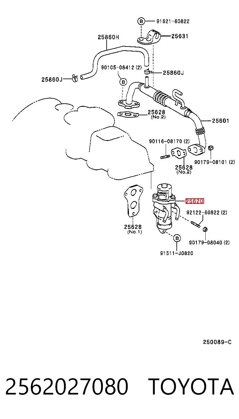 2562027080 Toyota