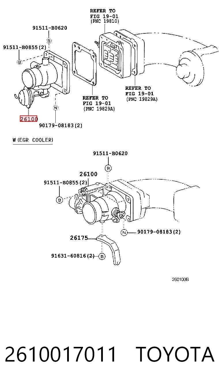 Kupić Przepustnica, komplet Toyota Land Cruiser  J10 w dobrej cenie