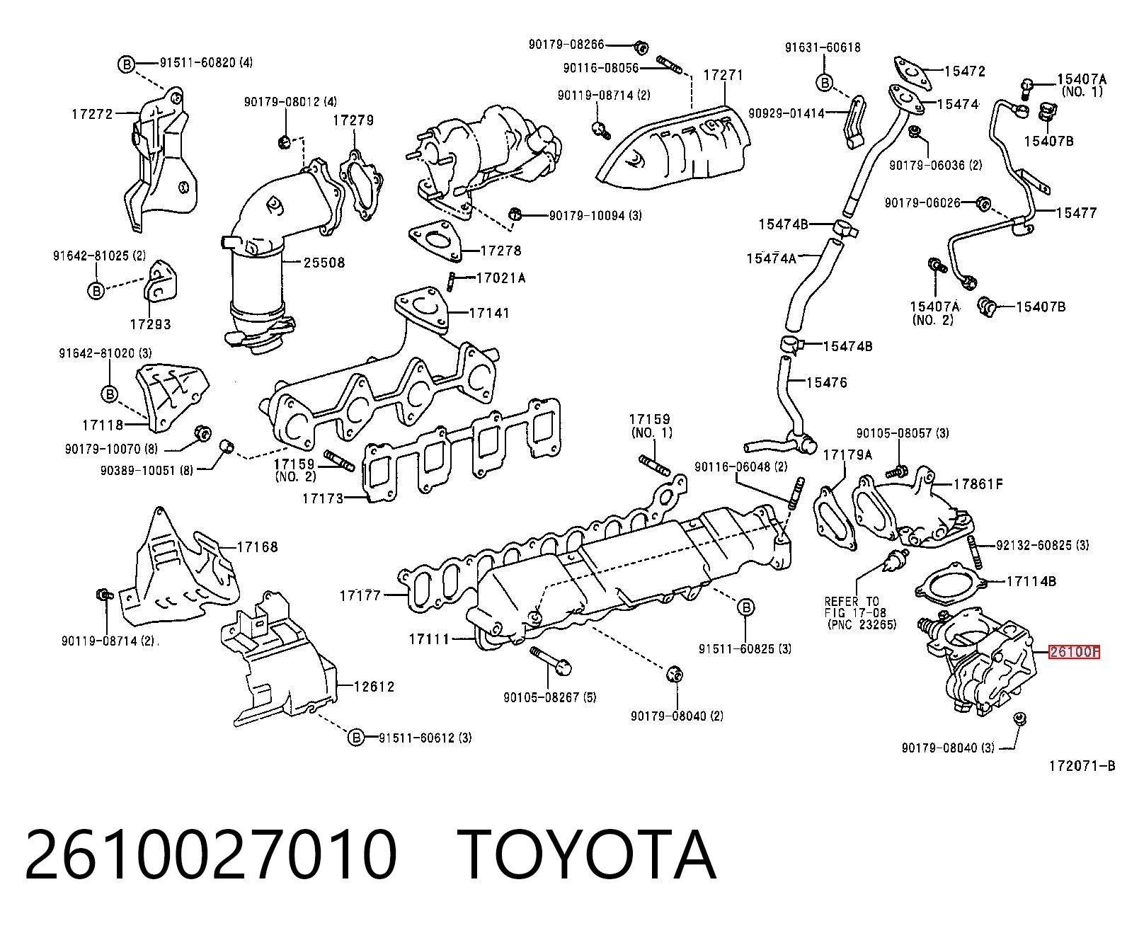 2610027010 Toyota