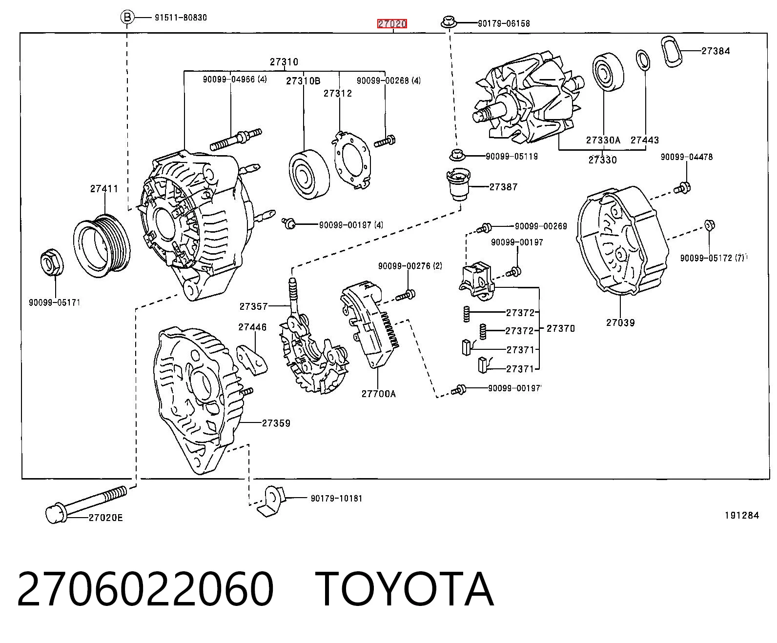 2706022060 Toyota