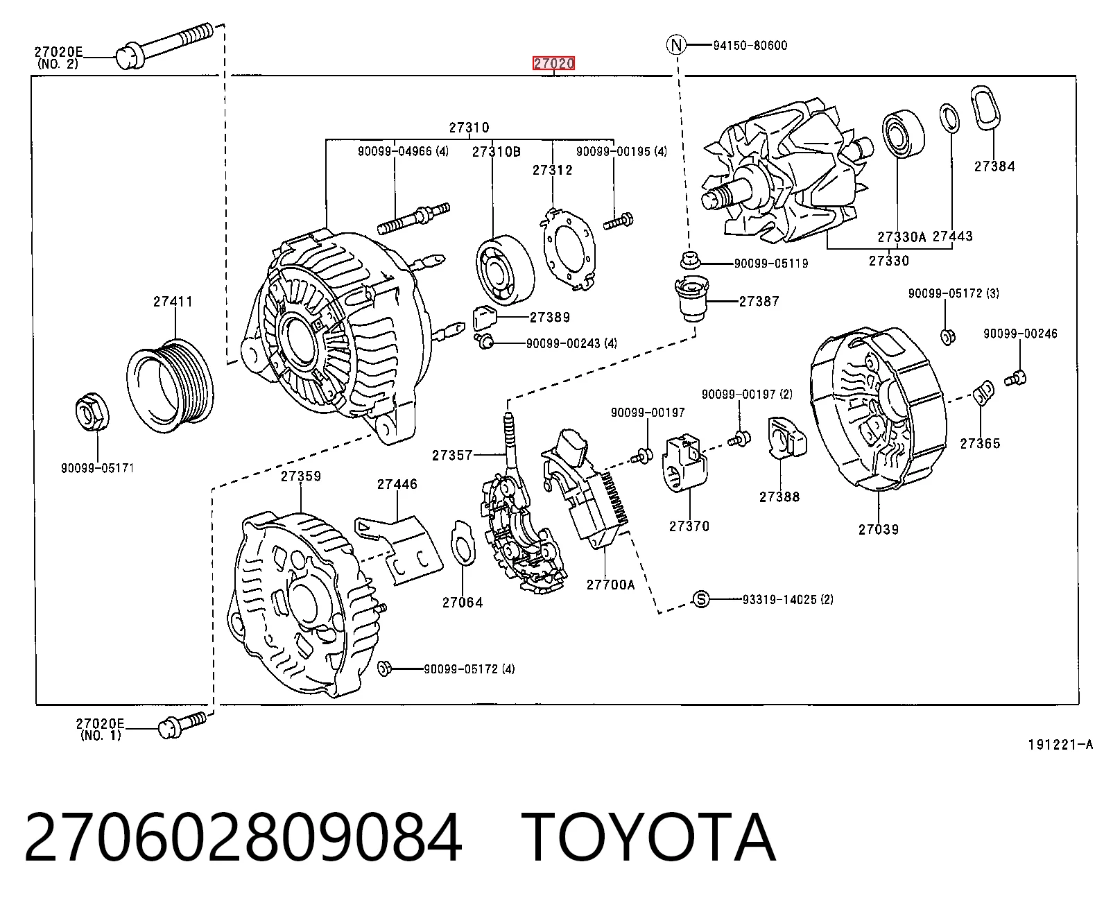  Toyota Highlander  (2000-2007)