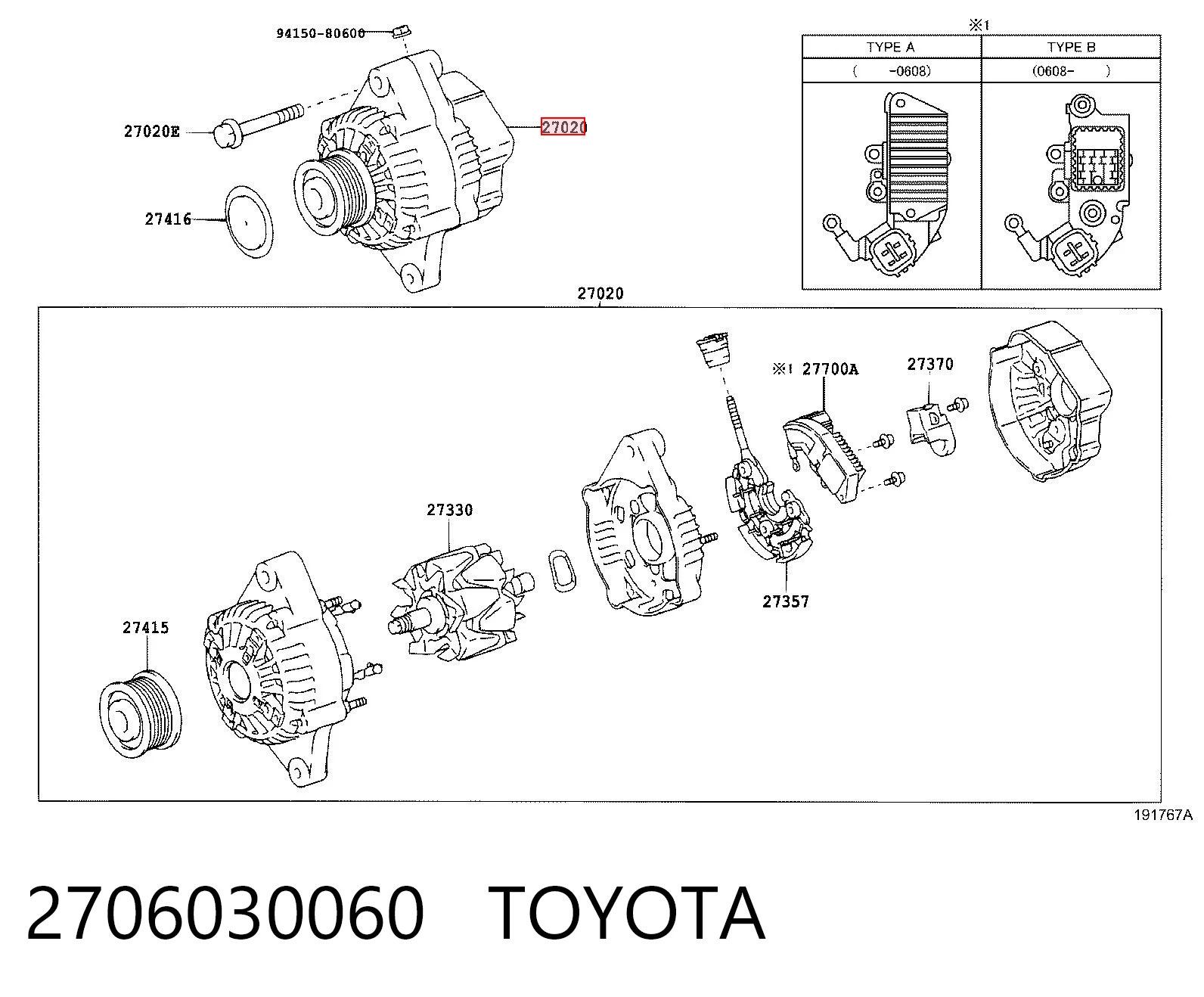 2706030060 Toyota