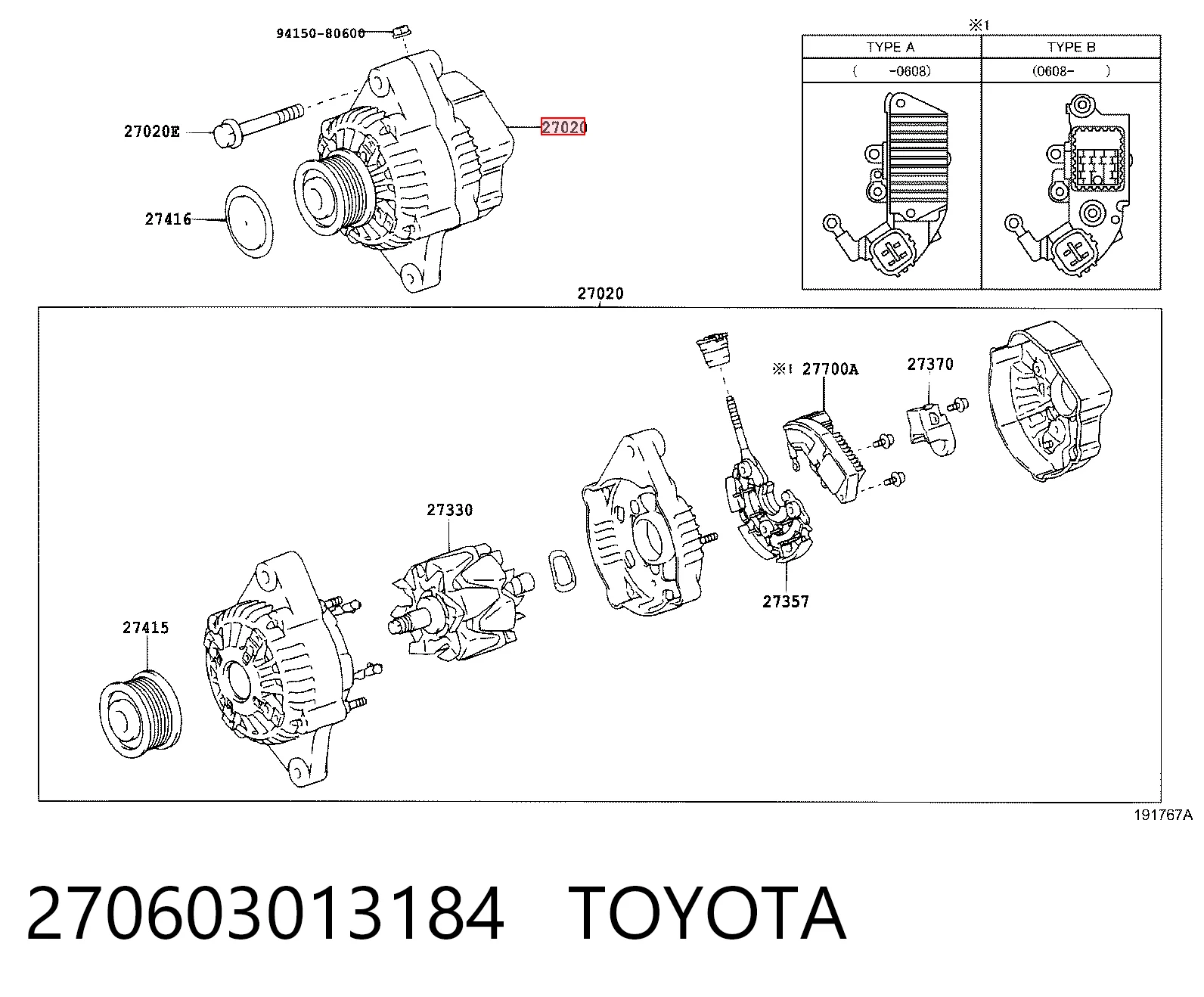 270603013184 Toyota