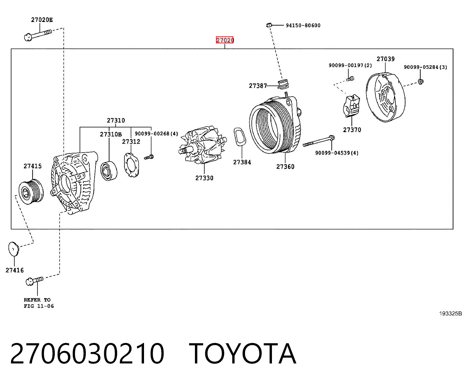 2706030210 Toyota