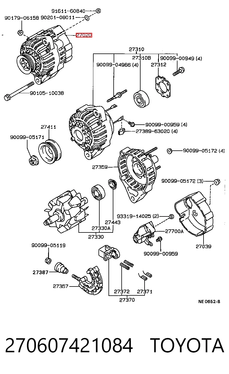 270607421084 Toyota