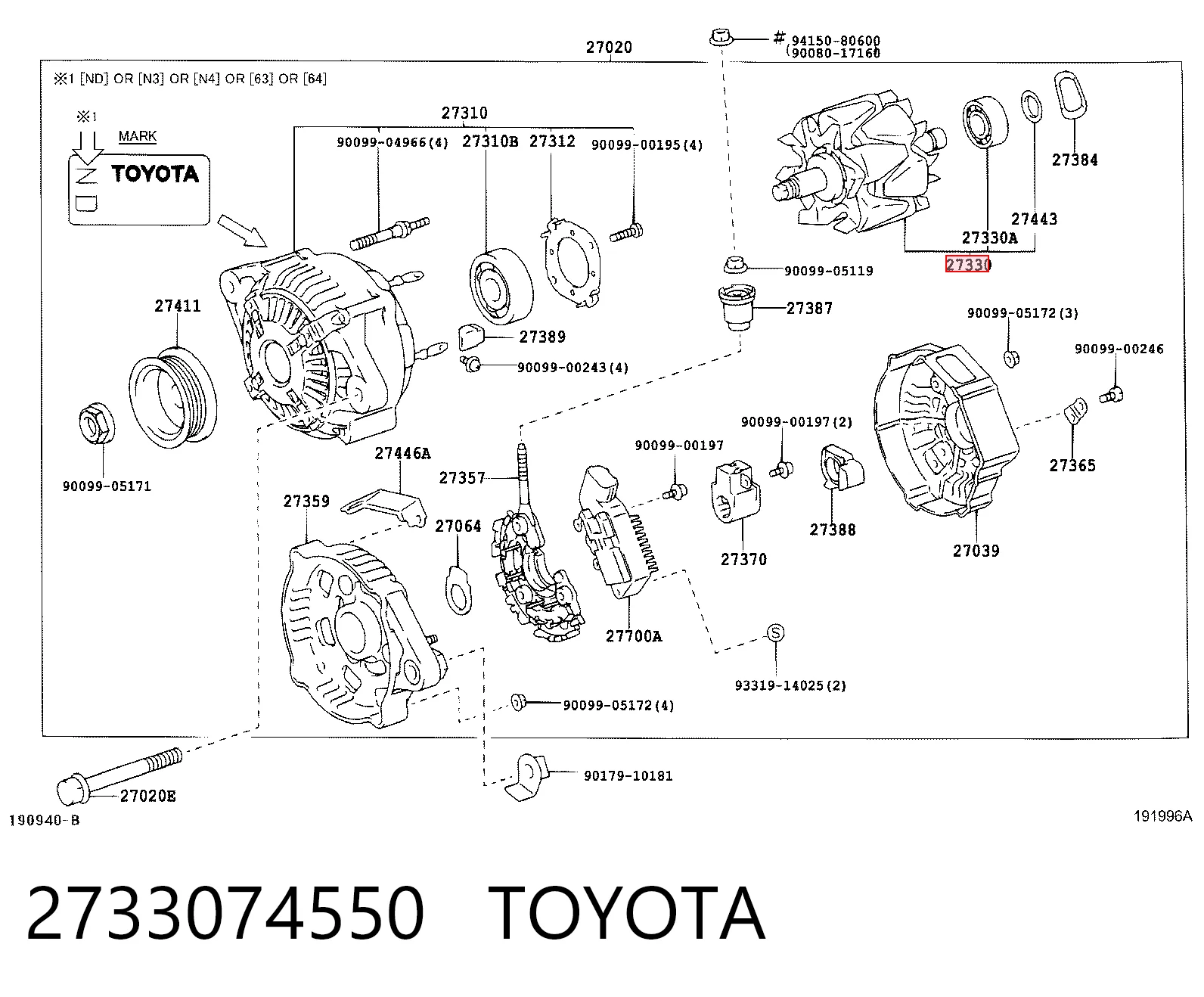  Toyota Avensis  (2003-2008)