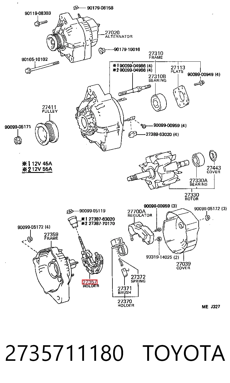 2735711180 Toyota