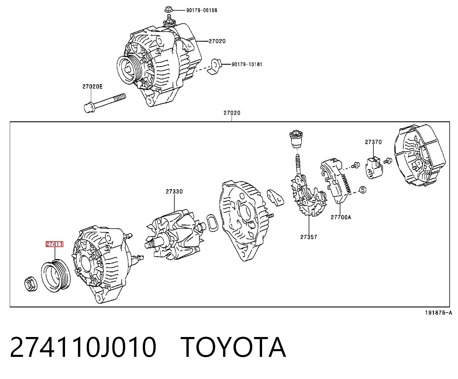 274110J010 Toyota