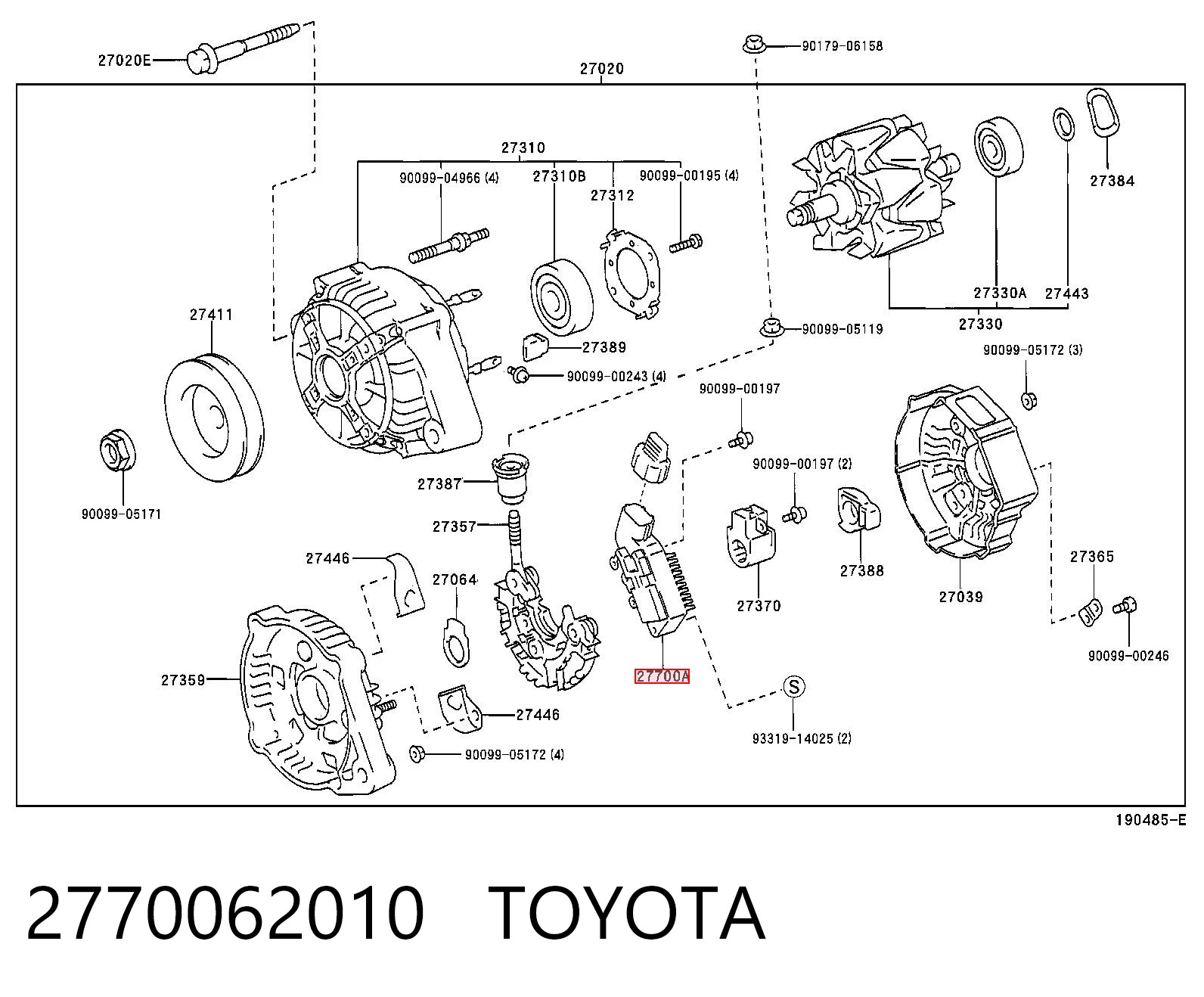 2770062010 Toyota