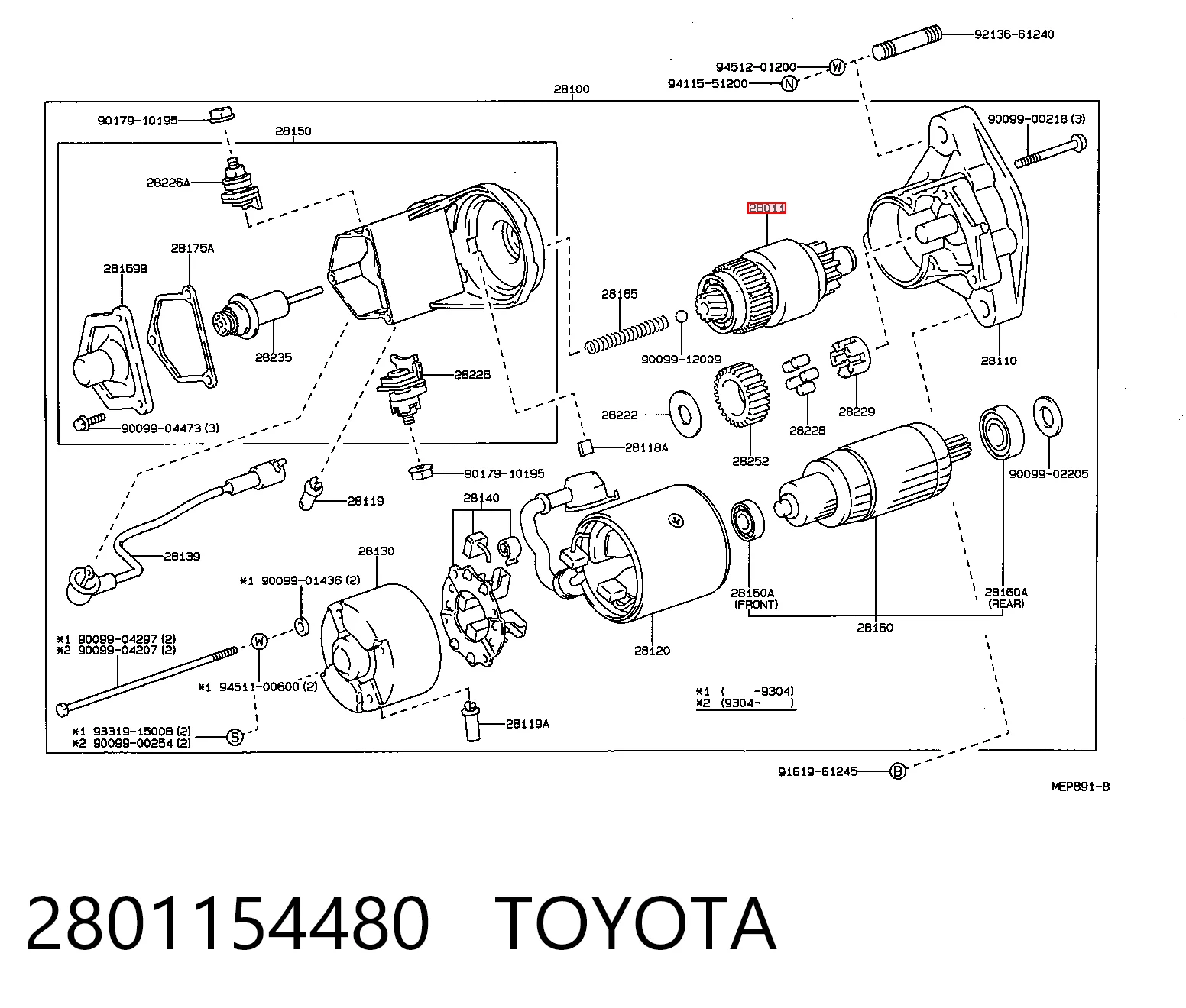 2801154480 Toyota