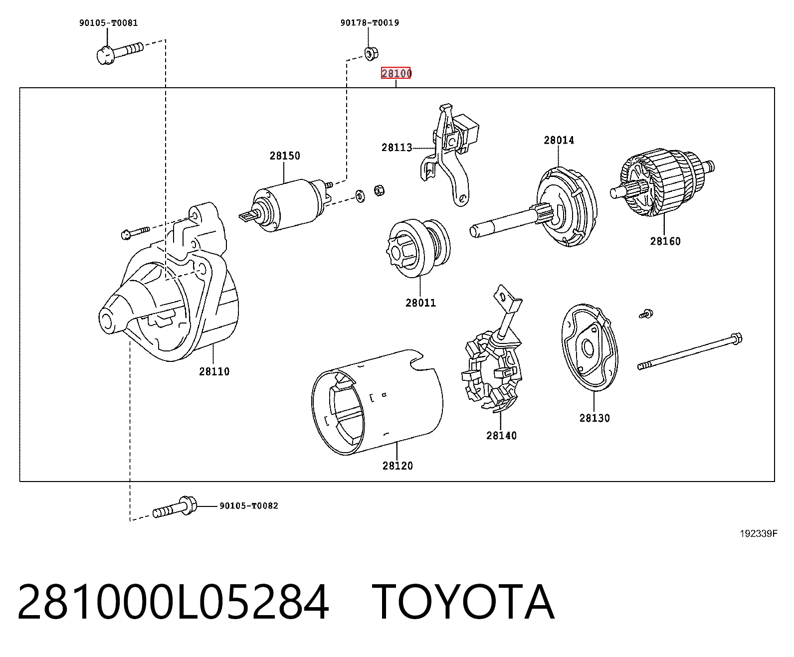 Rozrusznik Toyota FORTUNER SUV (N5, N6) (2005 - 2012) cena, od 94,09 USD
