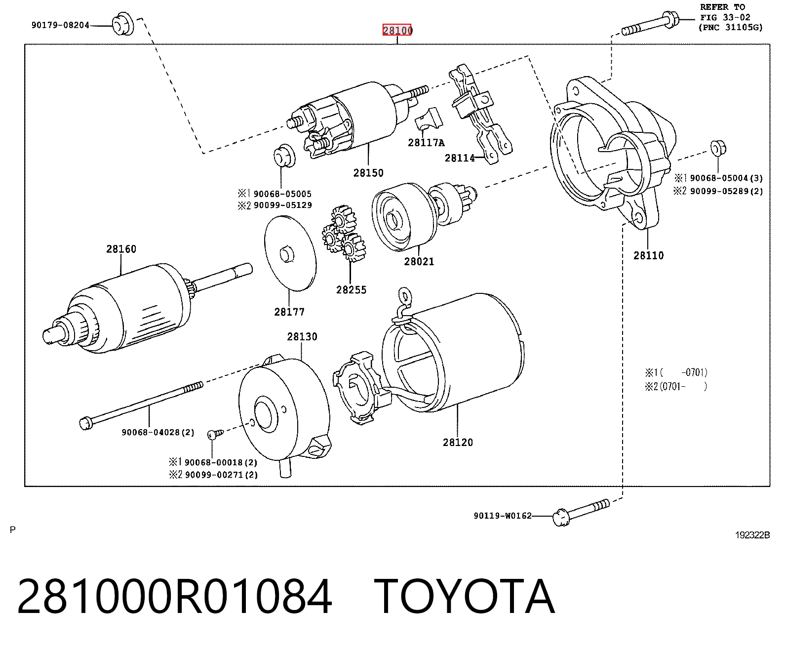 Do koszyka Rozrusznik Toyota Avensis III T27