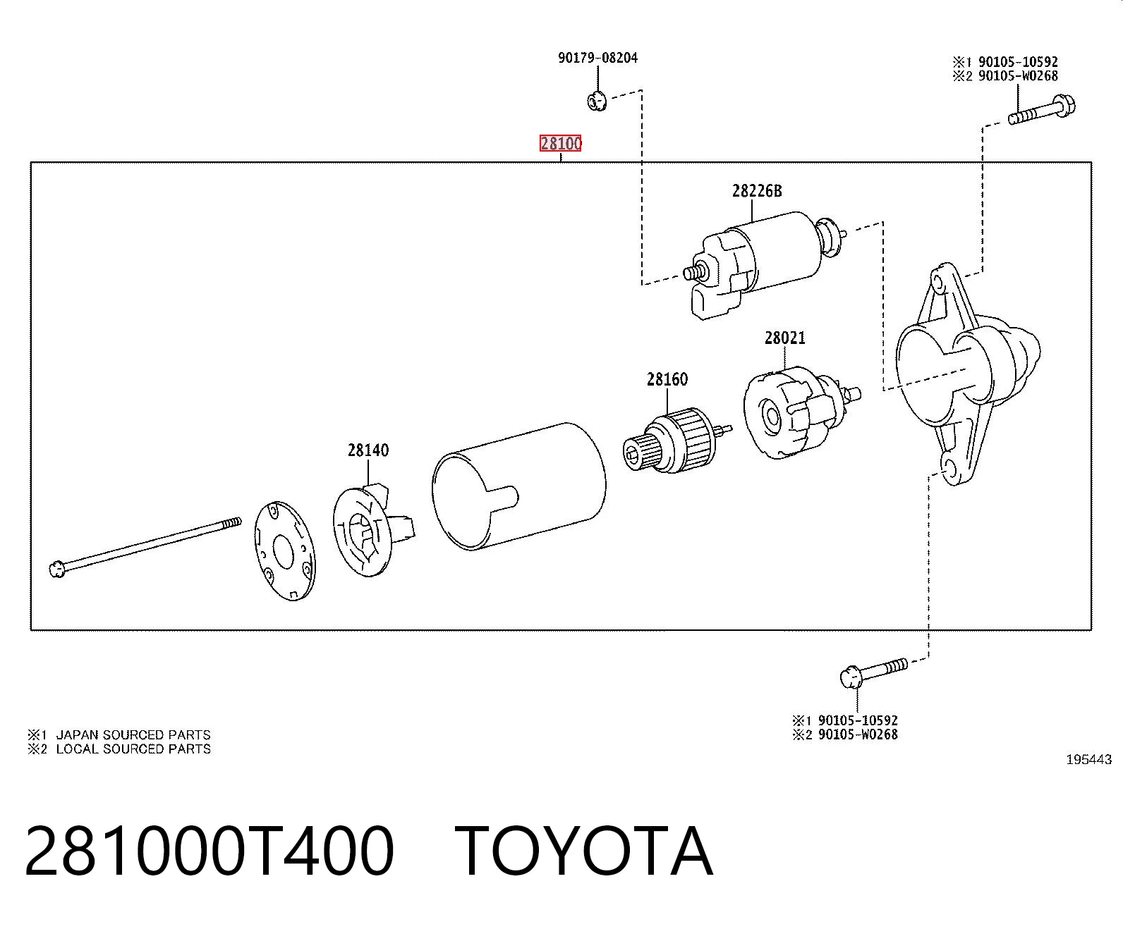 Kupić Rozrusznik Toyota Corolla  E21 w dobrej cenie