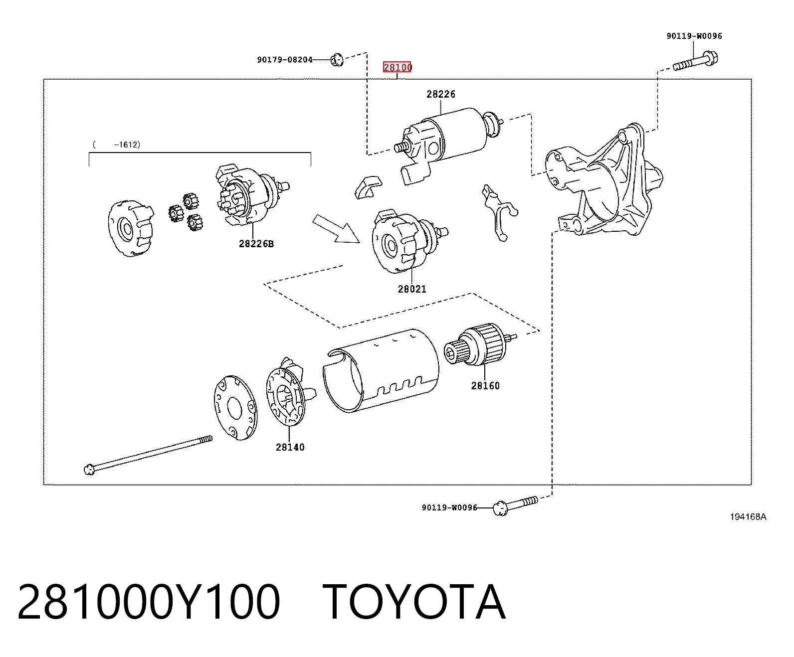 281000Y100 Toyota