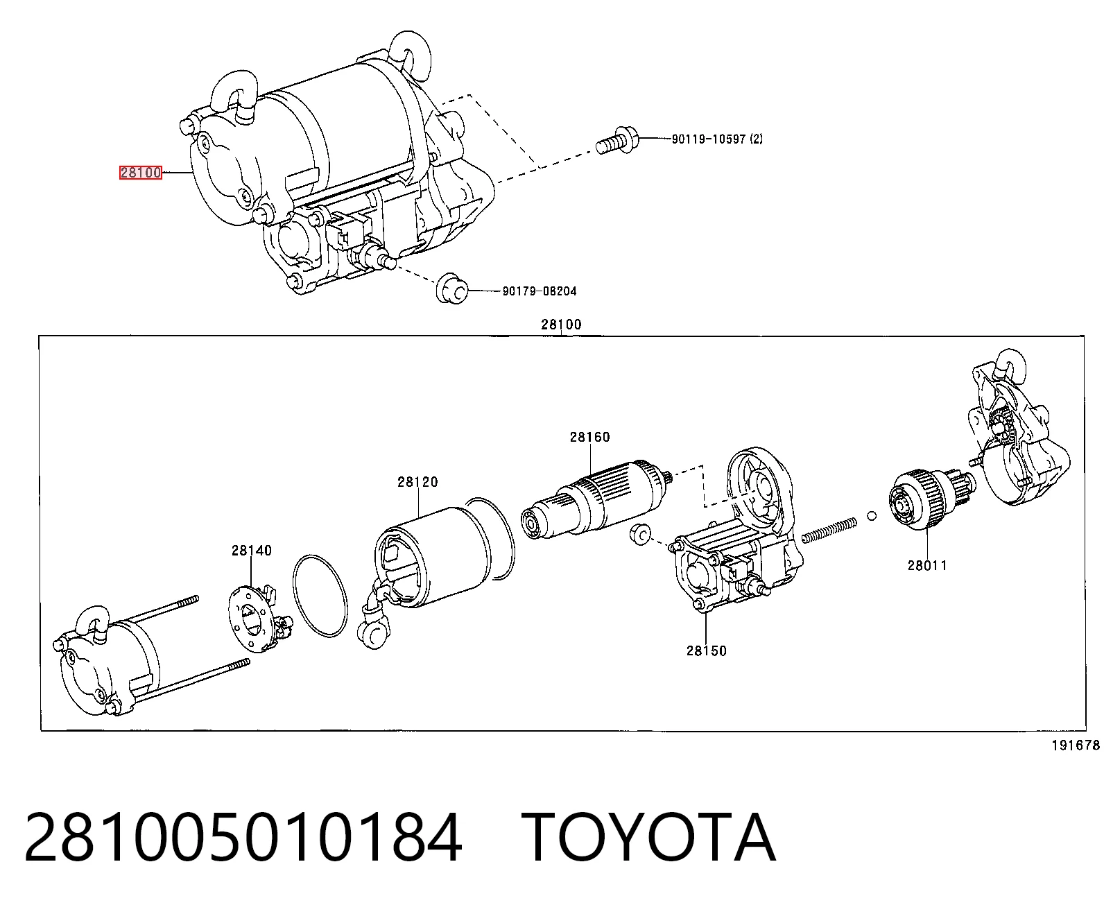 Kupić Rozrusznik Toyota Land Cruiser  J200 w dobrej cenie