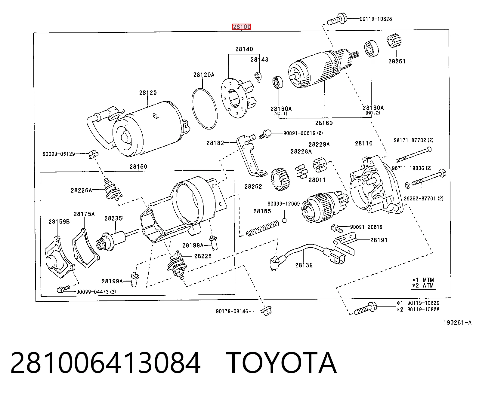 281006413084 Toyota