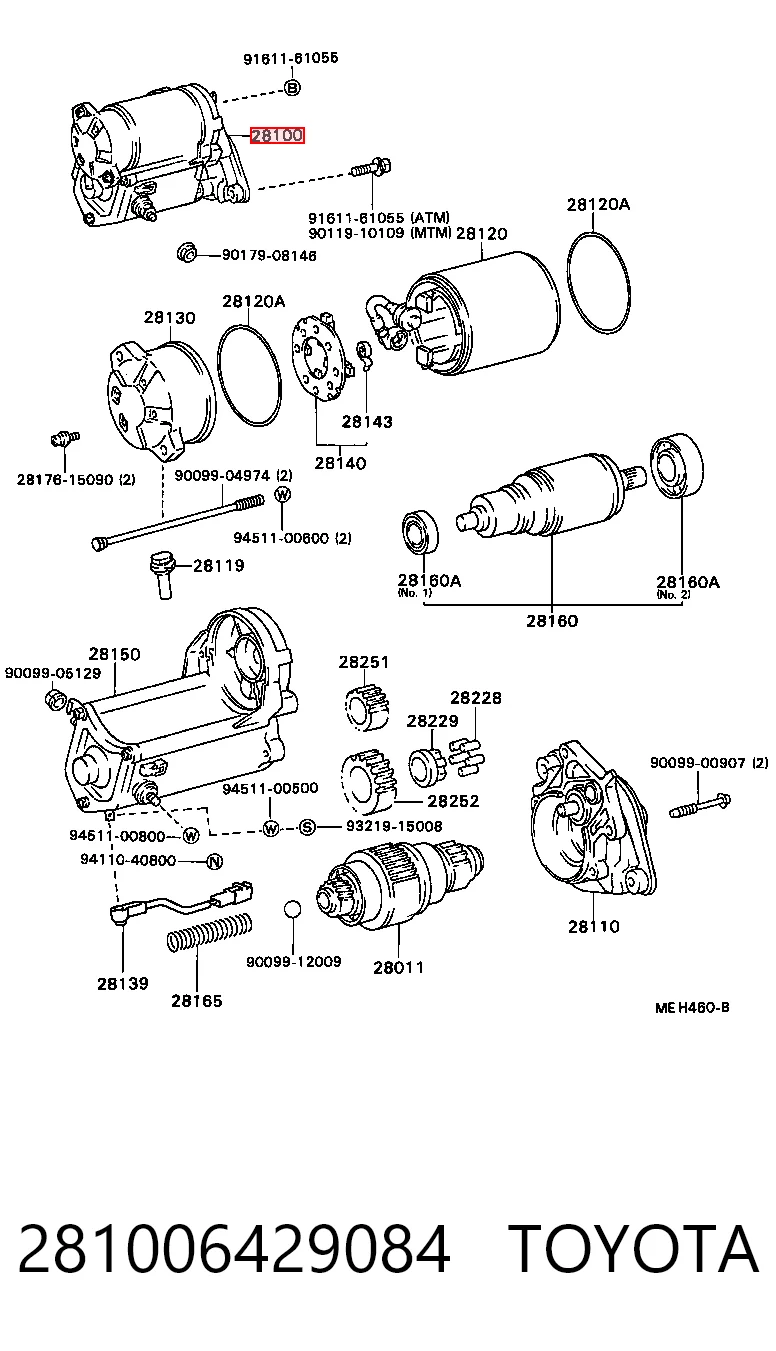 281006429084 Toyota