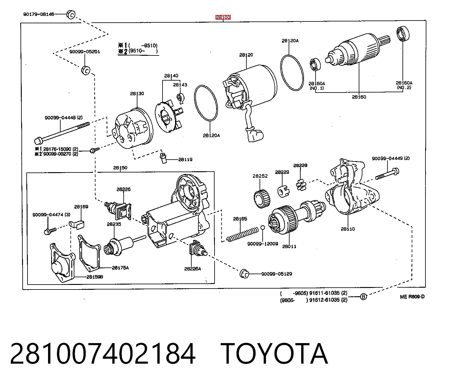 281007402184 Toyota