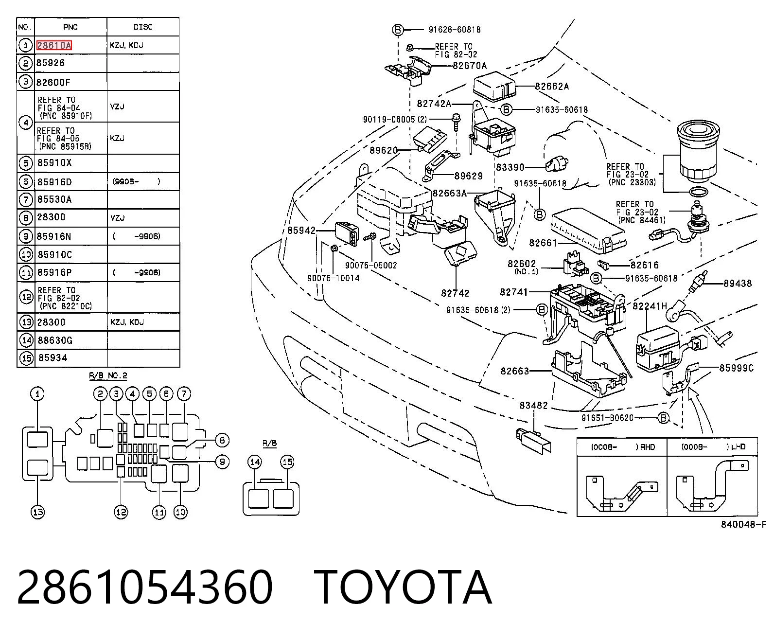 2861054360 Toyota