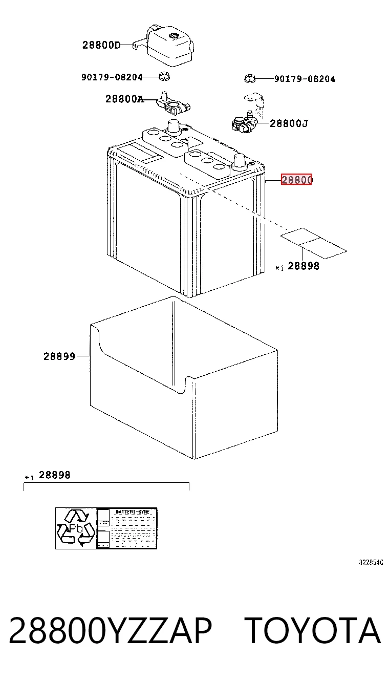 Bateria (akumulator) General Motors 93189922 cena, od 138,29 USD