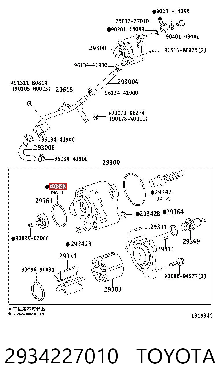 2934227010 Toyota