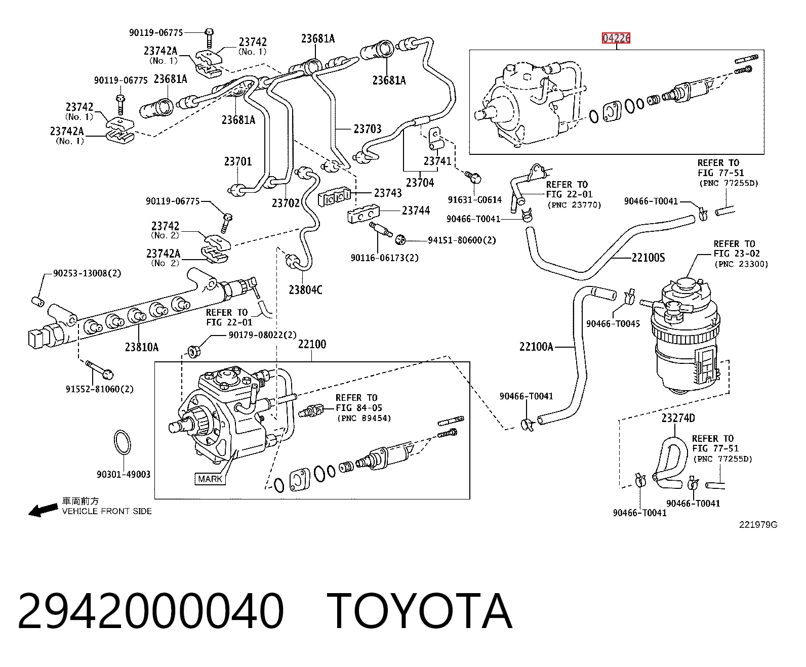 Zawór regulacji ciśnienia (zawór redukcyjny pompy wtryskowej) System Common-Rail Toyota Land Cruiser PRADO