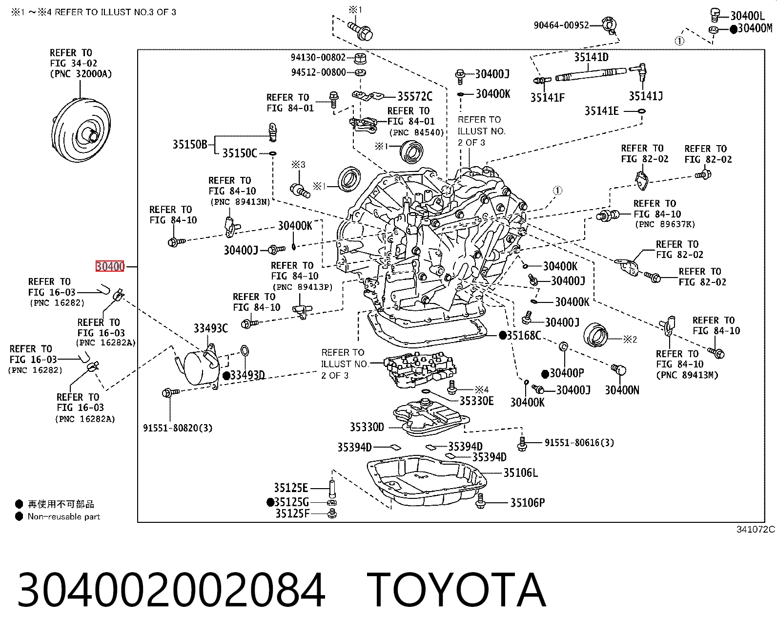 304002002084 Toyota