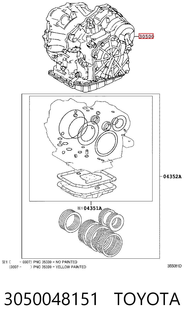 3050048151 Toyota