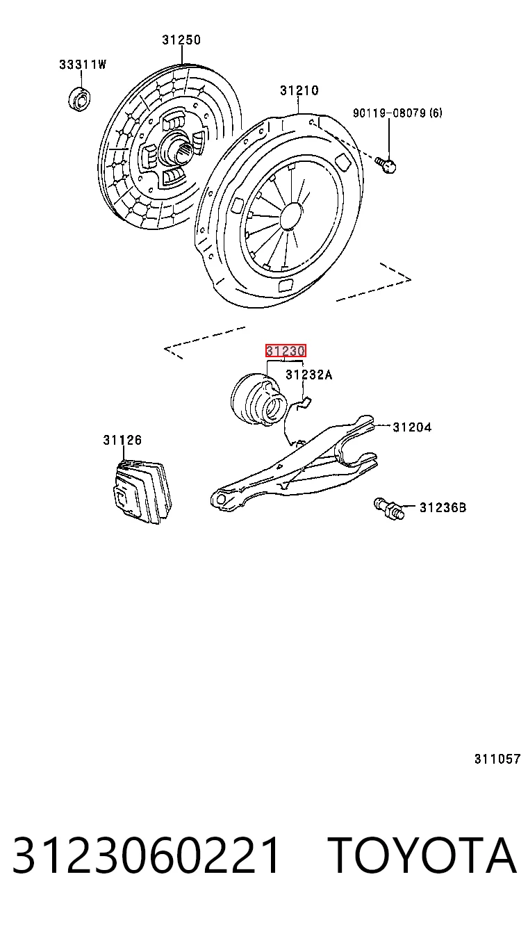 3123060221 Toyota