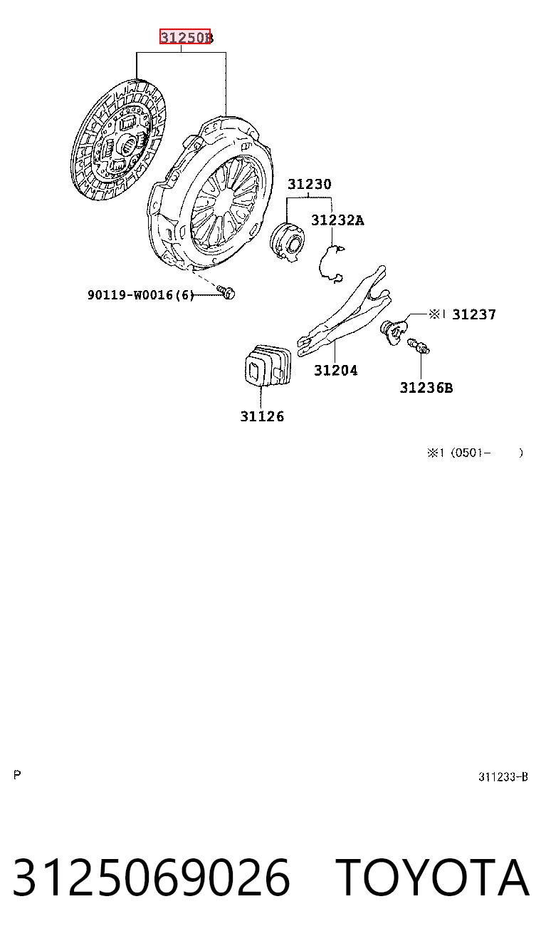 3125069026 Toyota