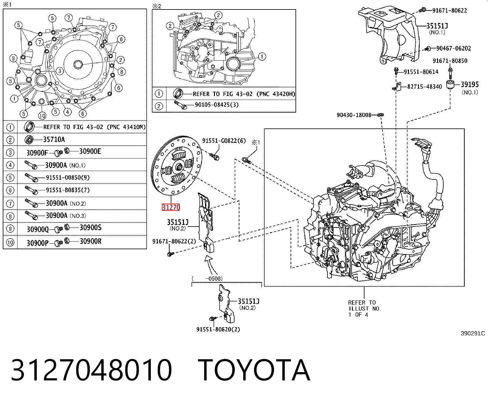 Tarcza sprzęgła do Lexus RX U3